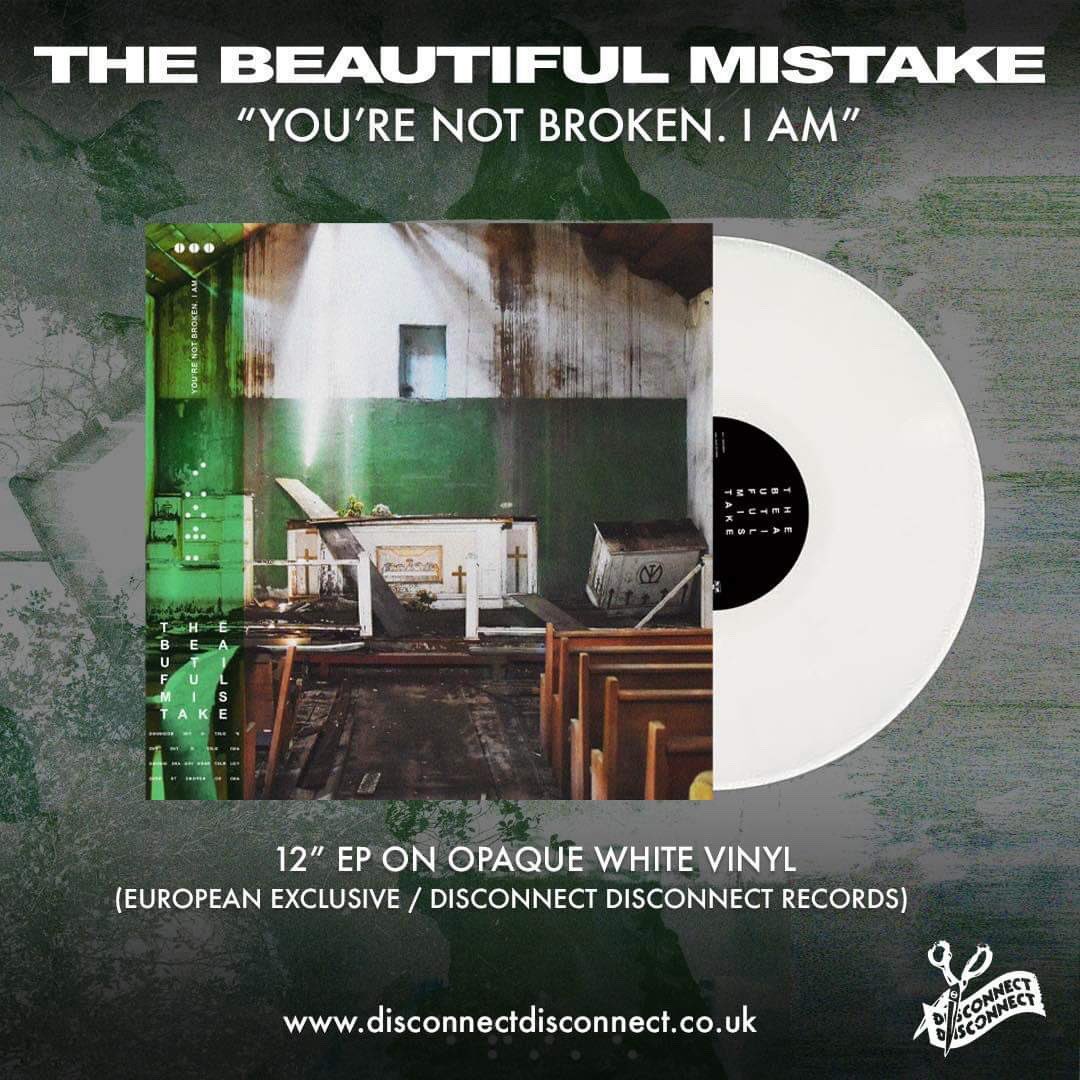 <a href="/TBMistakeBand/">TheBeautifulMistake</a> “You’re Not Broken. I Am” pre-order now live: …onnectdisconnectrecords.bigcartel.com/product/the-be…