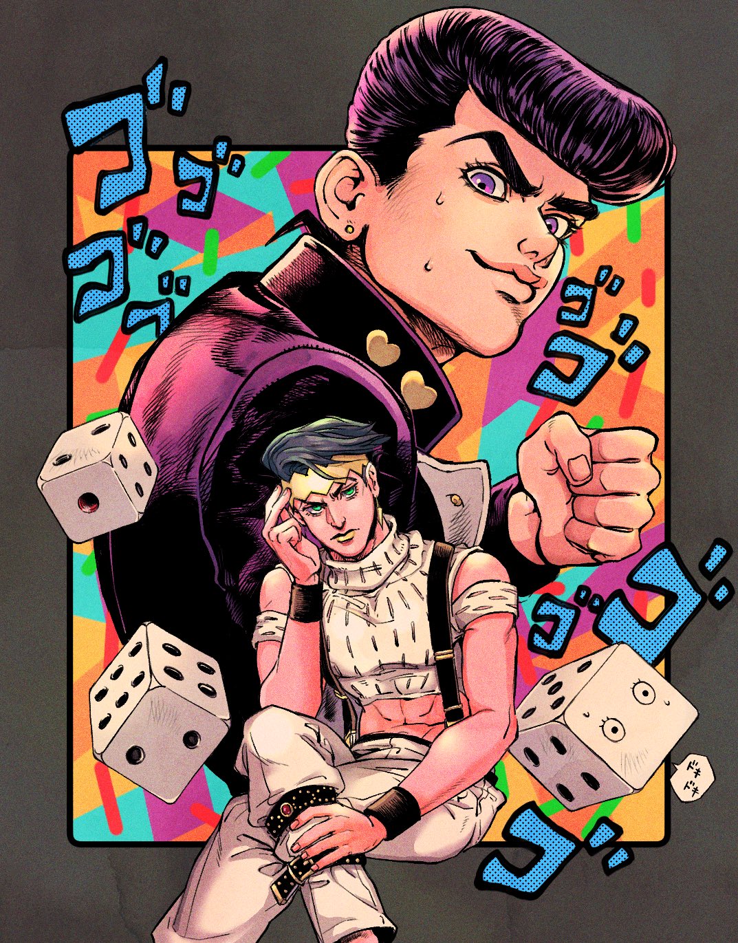 𝔸 ℝ𝕖𝕟𝕒 なので私の絵がちょっとアメコミっぽいと言われる原因はまぁアメコミ が好きだからなんですが 今の絵柄のテイストは本当にアメコミとディズニーにプラス荒木先生の世界観で好きな部分全部ミックスされて蒼葉の今の絵が出来てます T
