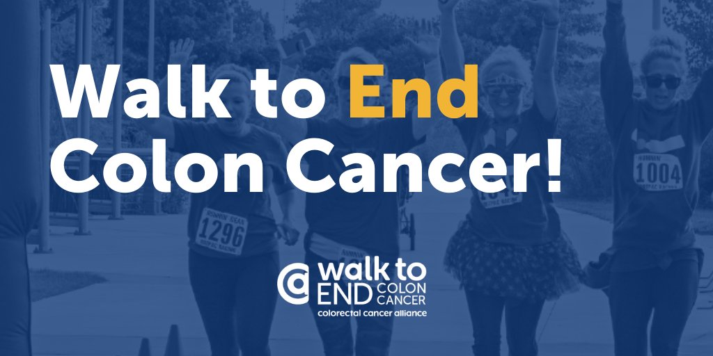 CCAlliance's tweet photo. It's a new era at the Colorectal Cancer Alliance. Today we announce the Walk to End Colon Cancer. To learn more about this new experience and fundraising opportunity visit https://t.co/yJfYKfrxIf #Walk2EndCRC #TomorrowCantWait #Walk5K #Fundraise https://t.co/05e4ze38Q5