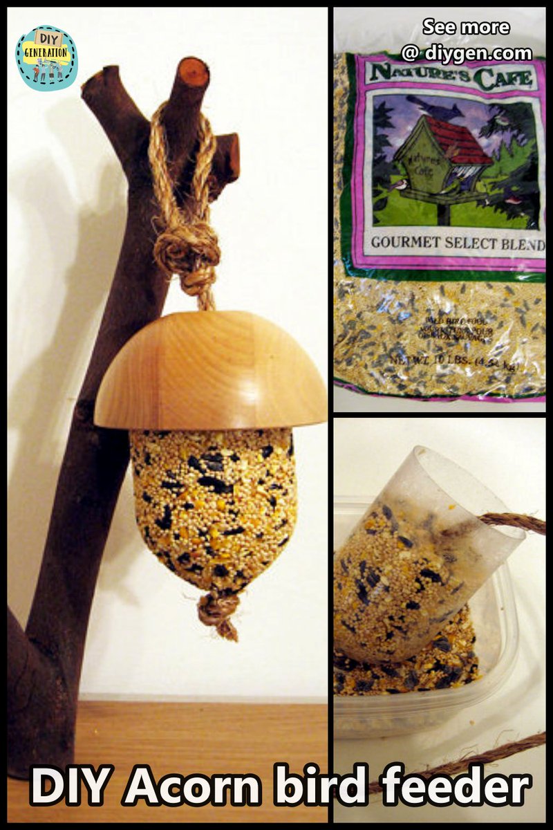 DIYGen1's tweet photo. DIY Acorn bird feeder
https://t.co/xLh7dJ4XCk
#DIY #DIYGen #Decoration #Decore #HomeProject #DIYProject #DIYHomeProject #Homemadethings #Art #Artist #Artisan #DoitYourself #DiygardenProject #DIYOutdoorProject #DIYAcornBird #AcornBirdFeeder #BirdFeeder https://t.co/9cJ6DqBnEU