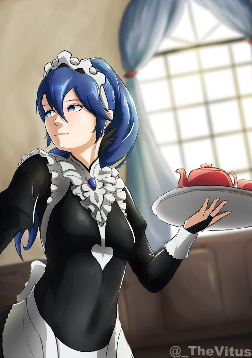 _TheVitus's tweet photo. Maid Lucina for March!
Made this one for the @fecompendium #FECChallenge100 Zine.

#Lucina #Fanart #FireEmblem #FEHeroes #FEH #Maid #ファイアーエムブレム  #ルキナ #メイド https://t.co/hlykRG25OB