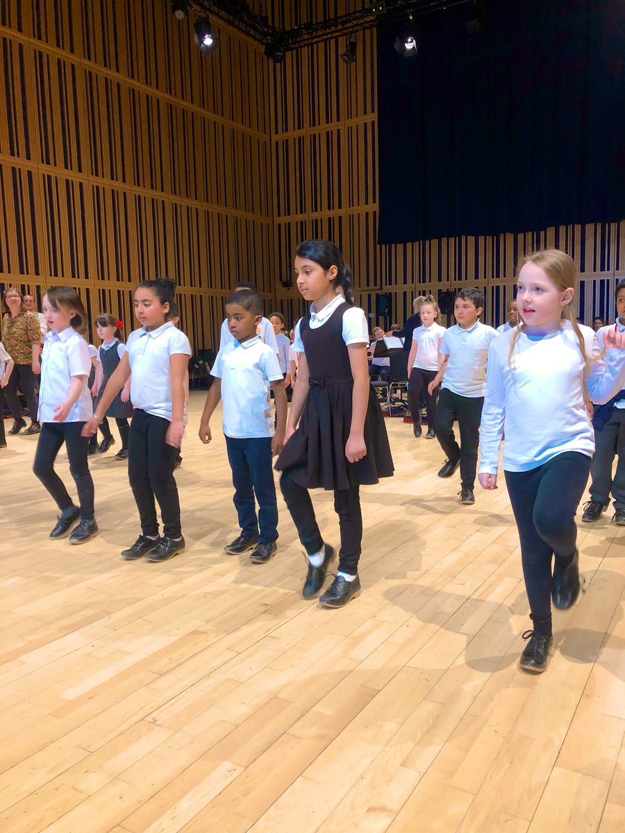 InHarmonyNE's tweet photo. We’ve also been learning clog dancing today, these children have concentrated so hard and learnt so much in one day! 🎶 https://t.co/kBfnKUEvL5