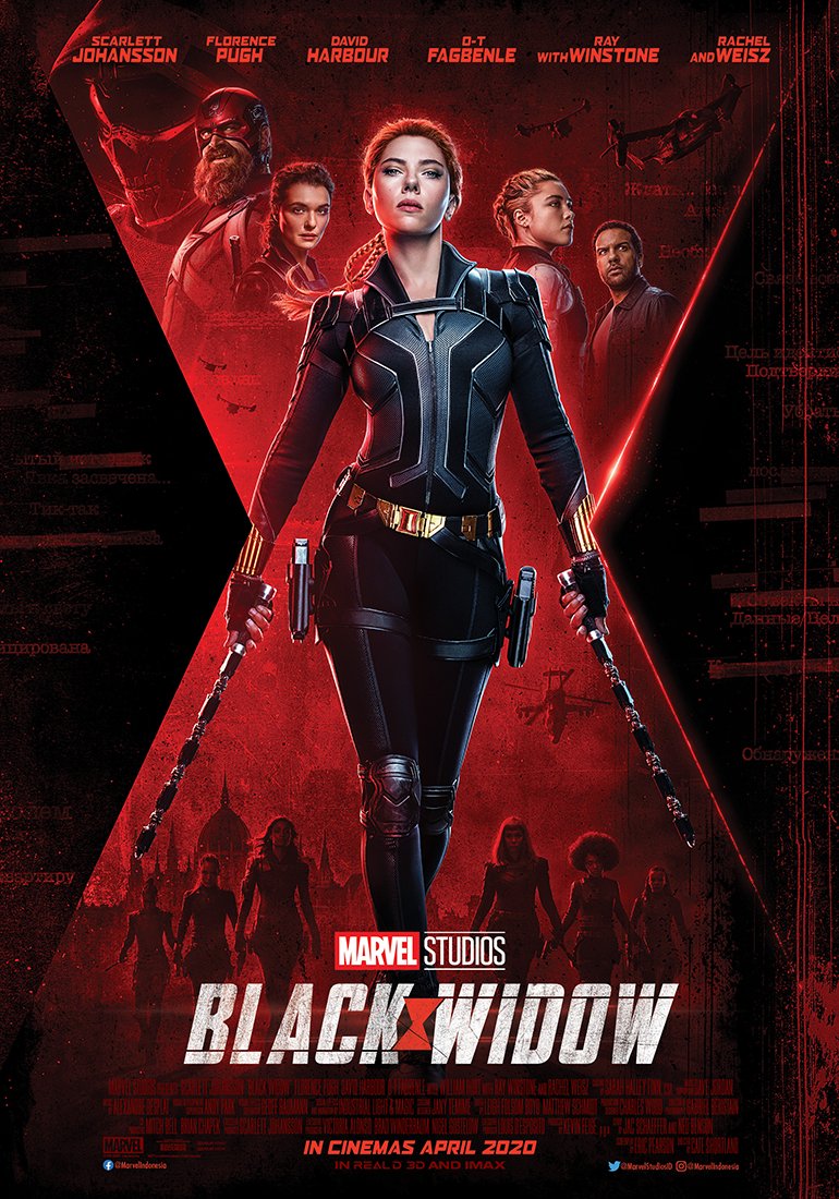 Official poster terbaru #BlackWidow! Segera hadir APRIL 2020. Tunggu tanggal mainnya di Cinépolis!