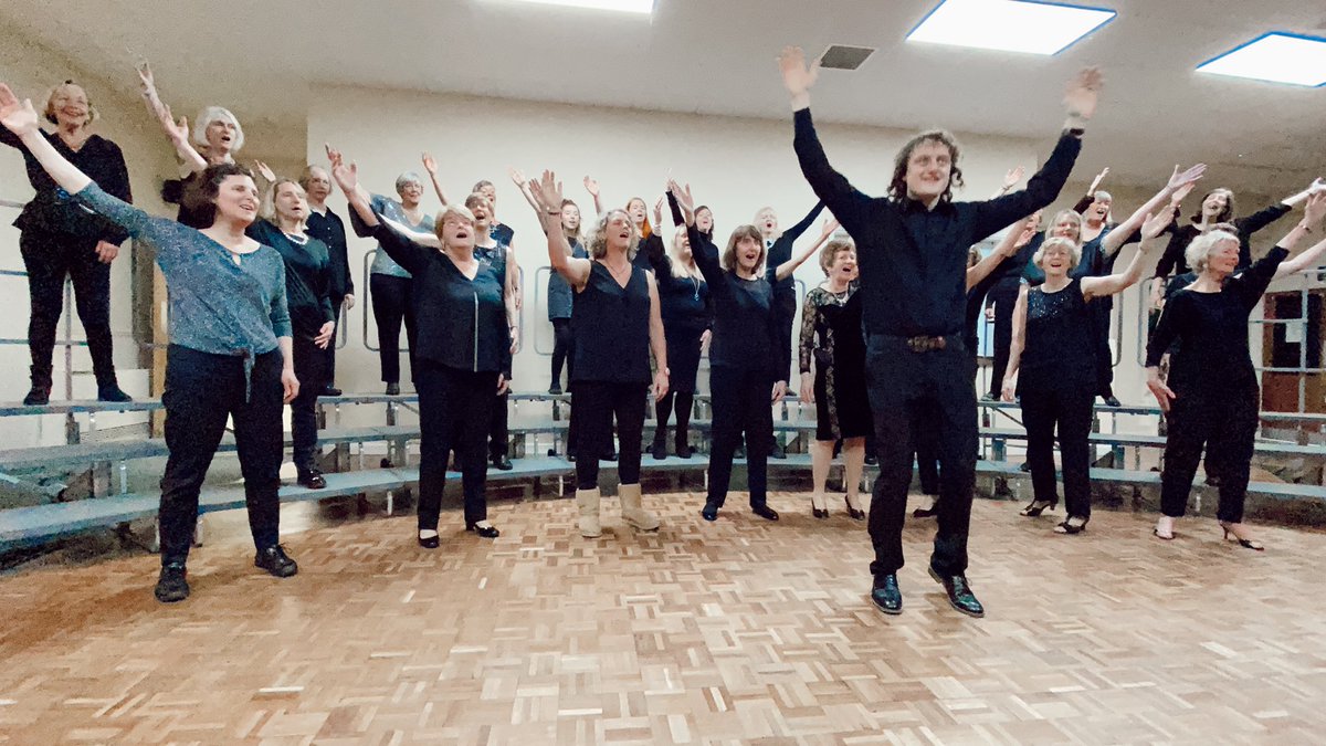 Here is a shot from our concert on Monday! 🎶 

It was celebrating the finale of our singing course in which we sang one full set, had two smaller groups sing and performed the two pieces our course members learnt. 

We will be sharing more videos and photos soon! 📸