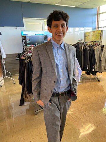 ALC_AustinISD's tweet photo. But wait! We didn’t leave our dapper gentlemen out of the dress up fun! On Friday our team took them out to find their college and career fair style! #flythreads #ALCchangeslives https://t.co/hTQCPS3dQy
