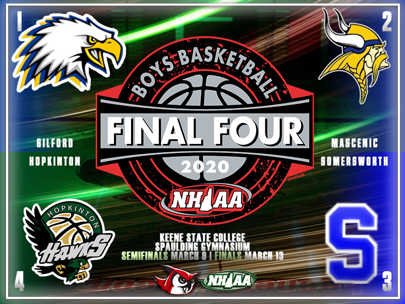 KeeneStateOwls's tweet photo. Looking for Live Stats/Broadcast Links to tonight's @NHIAA_LOA Division III Boys Basketball tournament games?  🔻
6:00 pm - @SHSHilltoppers1 vs. @MascenicA 
8:00 pm - Hopkinton vs. @GilfordHigh 
BROADCASTS:  https://t.co/E30anKmVuV
LIVE STATS:  https://t.co/GPrntAYDbg https://t.co/VCFStzGqXi