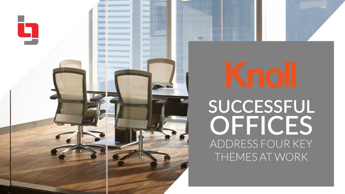 BeauxArtsGroup's tweet photo. According to @Knoll_Inc, the most successful offices address four key themes at work: well-being, flexibility, individuals vs teams, and hospitality. https://t.co/FBp7thPnkN