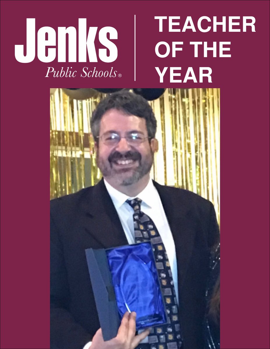 Congratulations to our own, Dr. David Lawrence, for being honored as the JPS Teacher of the Year! We've know what a wonderful educator and human being you are for many years. We're excited that the rest of the district and state will discover it now!