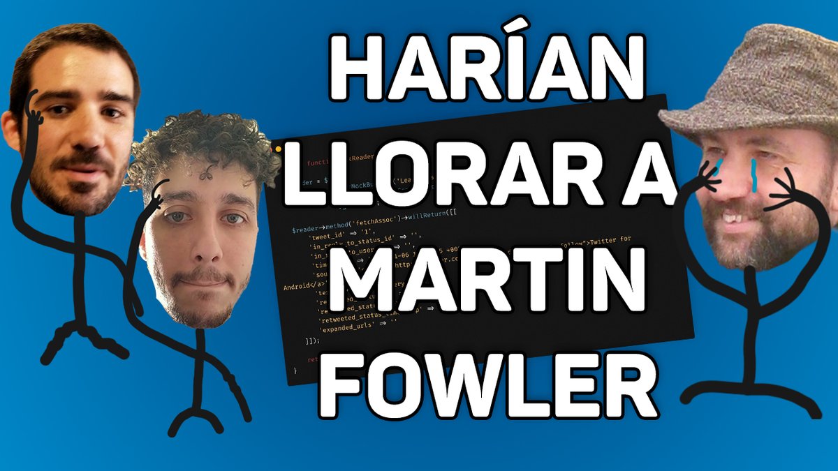 CodelyTV's tweet image. ✊✊Toc, toc!!

Mañana a las 18h estaremos contando el #laFunciónCodelyTV cómo fue nuestra primera vez... ¡Haciendo testing! 😳

Haciendo foco en los errores y anti-patrones que cometimos. Y obviamente con ganas de que nos contéis los vuestros. 😊

👉 youtube.com/watch?v=sfuey8… 👈