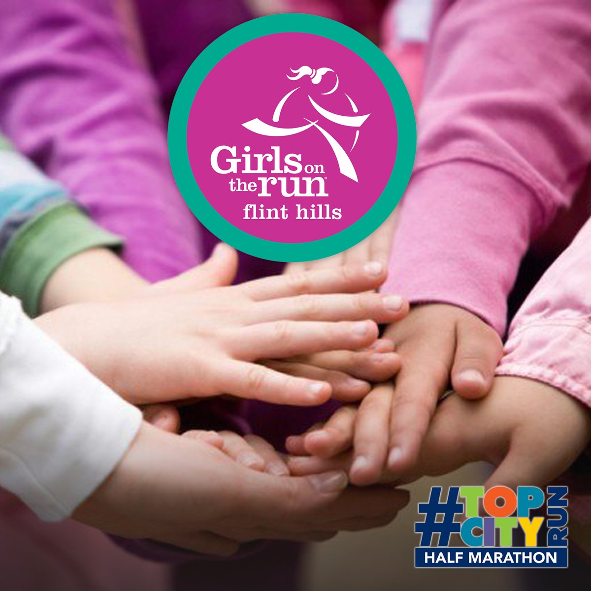We are proud to announce we are hosting Girls on the Run Flint Hills at the TopCity Half Marathon &amp; 5k! Girls participating in this program will run the 5k with their running buddy on our course race day. We are excited to work with them, promoting healthy habits to kids!