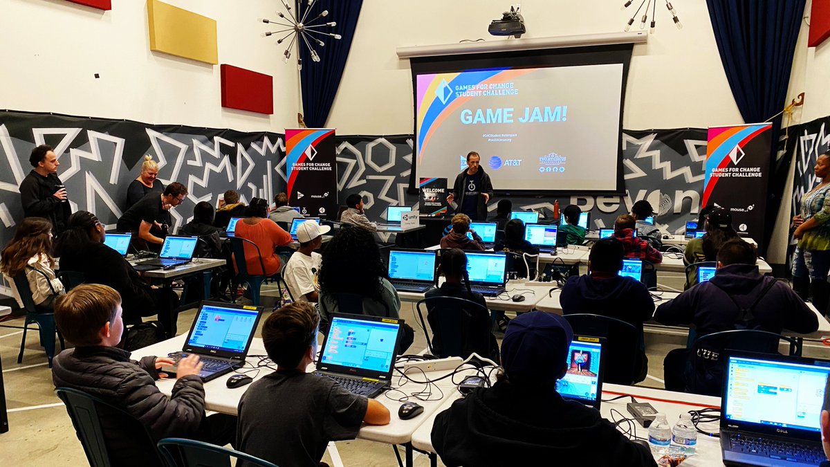 Annenberg_FDN's tweet image. &quot;Inclusive Play&quot; was the powerful theme of the latest LA #GameJam! #LosAngeles students gathered at @TwoBitCircus to code and learn about careers in game design firsthand from @wbgames. Special thanks to @TwoBitCircusOrg, @G4C, @AnnLearner, #AnnenbergTech, and @attimpact.