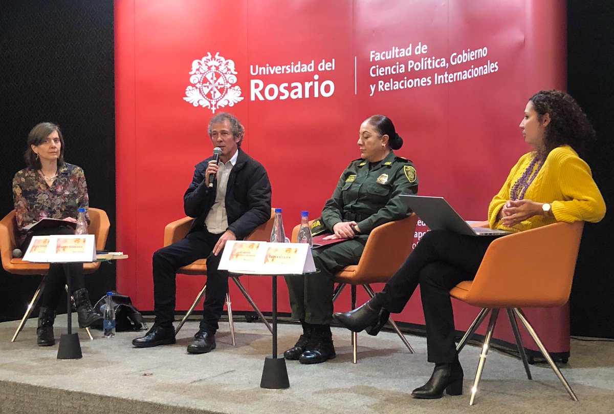 UNODCROCOL's tweet image. Nuestro Líder en Estudios Territoriales del Sistema Integrado de Monitoreo de Cultivos Ilícitos #SIMCI, Miguel Serrano López, participa en el panel de expertos de #MujeryCrimen junto a @URosario, @ideaspaz y @PoliciaColombia