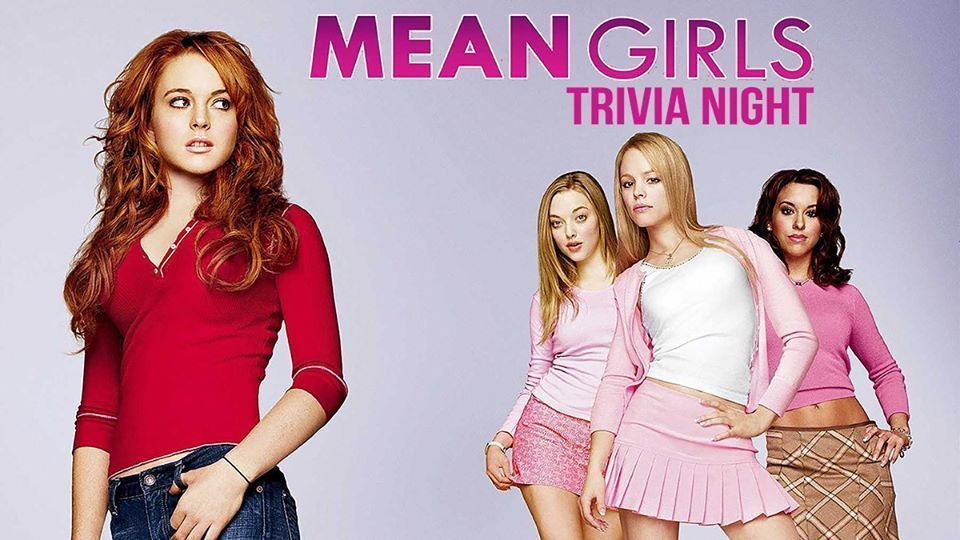 On Wednesdays, we wear pink. This Wednesday, 3/11, we're playing Mean Girls Trivia! It's like we have ESPN or something! Free signup, no more than 6 per team. Get here early to grab a spot. Trivia starts at 7 pm.