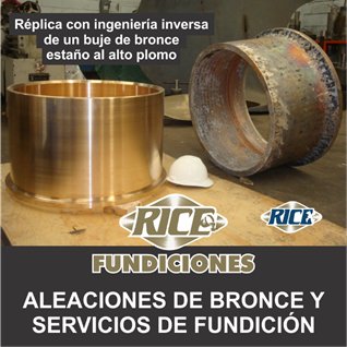 FundicionesRice's tweet photo. https://t.co/6CDyY7eaK2

Aleaciones de bronce y servicios de fundición.
Existen más de 50 tipos de #ALEACIONES DE #BRONCE donde el principal componente dentro del mismo es el #cobre y en segundo lugar el #estaño. Aprende más accediendo al enlace. #FelizLunes https://t.co/xXFhSVaPFM