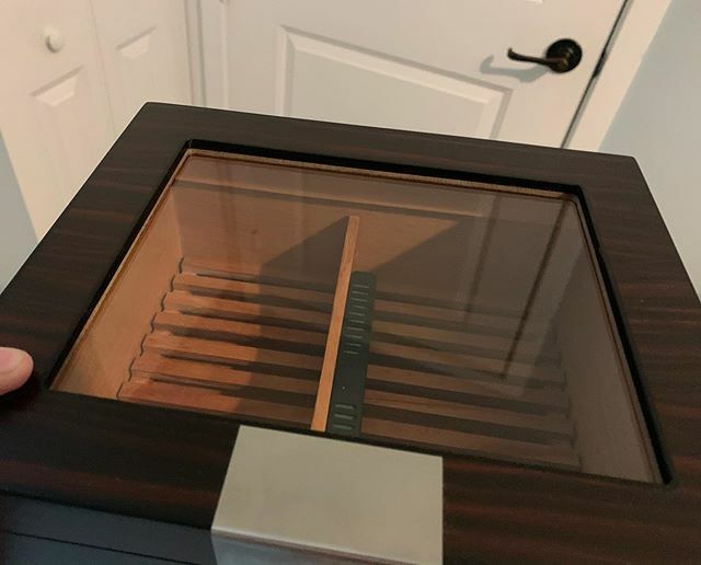 Modernistudios's tweet photo. Second day of seasoning my #humidor #cigar #cigars https://t.co/fGrDB0Dw9g https://t.co/GQrS3MrMZw