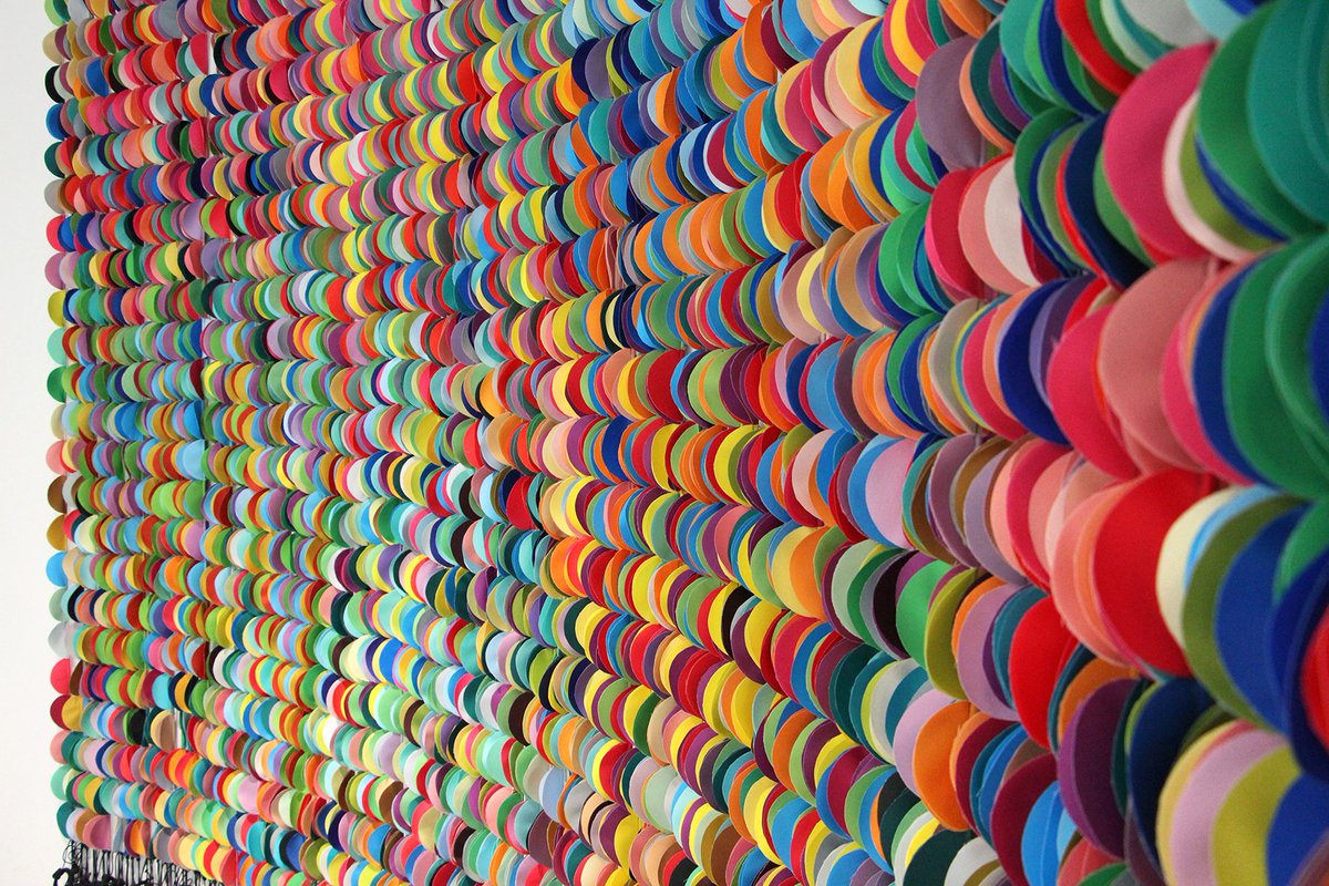 annarayart's tweet image. ‘Loom&apos; by Anna Ray, 2020. Commission for Facebook London Offices.

#fbairprogram @fbairprogram