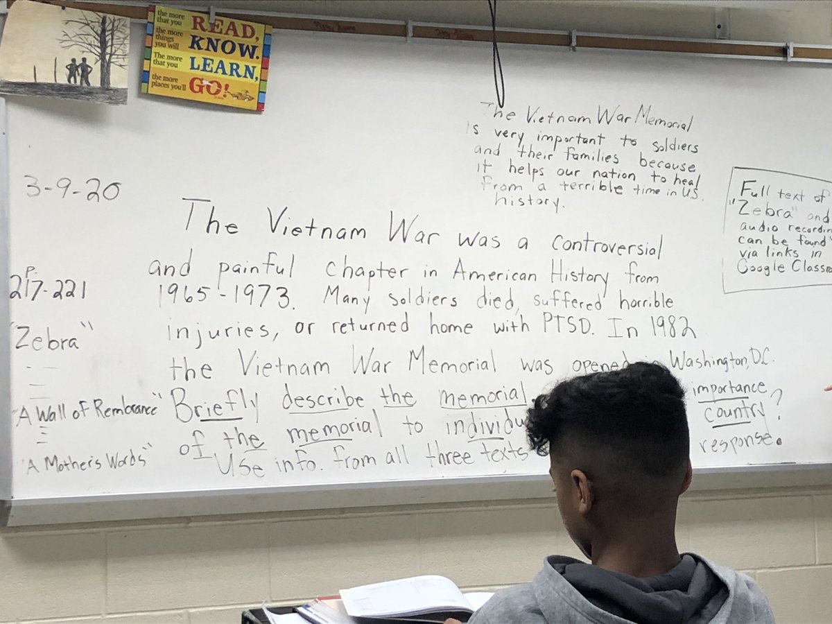 CBGBuchanan's tweet photo. Teachers @NJMSMiddle are visiting their colleagues in pairs and providing feedback. In Mrs. Fields-Goughโs class students are analyzing paired texts and pulling textual evidence. #ACAPReady @JEFCOED https://t.co/pSCSS0RQRm
