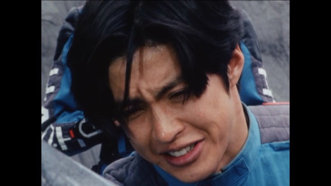 超力戦隊オーレンジャー　合田雅史直筆サイン色紙 特撮ドラマ:超力戦隊オーレンジャー・オーブルー役、合田雅吏さん直筆