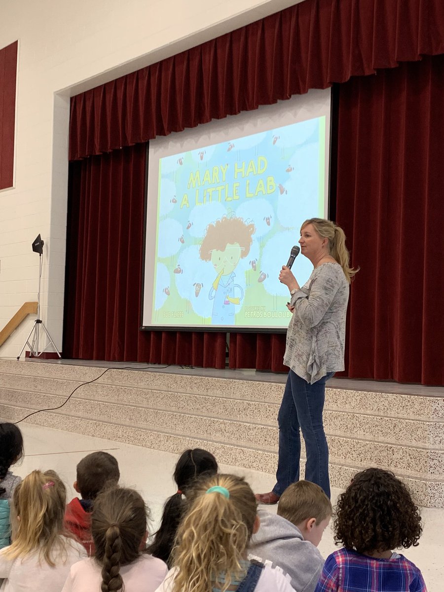 seipgr's tweet photo. Thank you author Sue Fliess for teaching us about rhyme and being an author today! @MadisonsTrust16 https://t.co/r2LueDxEWh