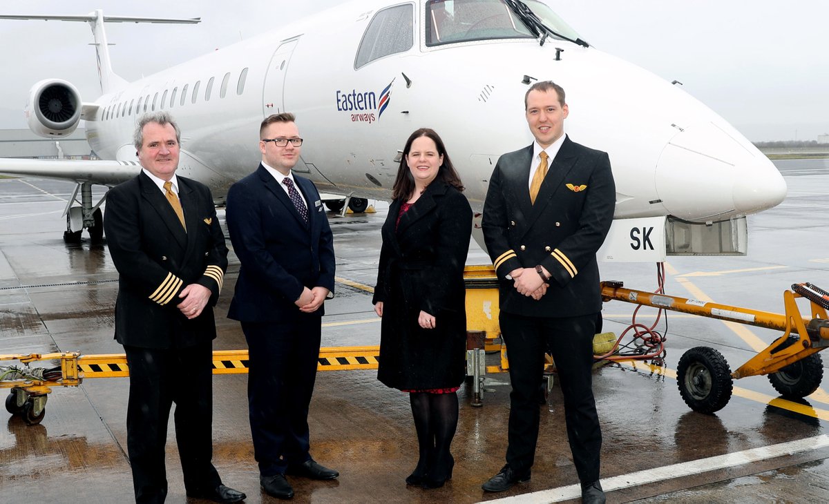 BELFASTCITY_AIR's tweet photo. ✈️ Now flying to @TeesAirport with @EasternAirways ✈️
Read more on our new route, connecting Northern Ireland with the North-East of England⬇️
https://t.co/52RbKNQiAo
#travel #aviation https://t.co/TgfCKH6SZj