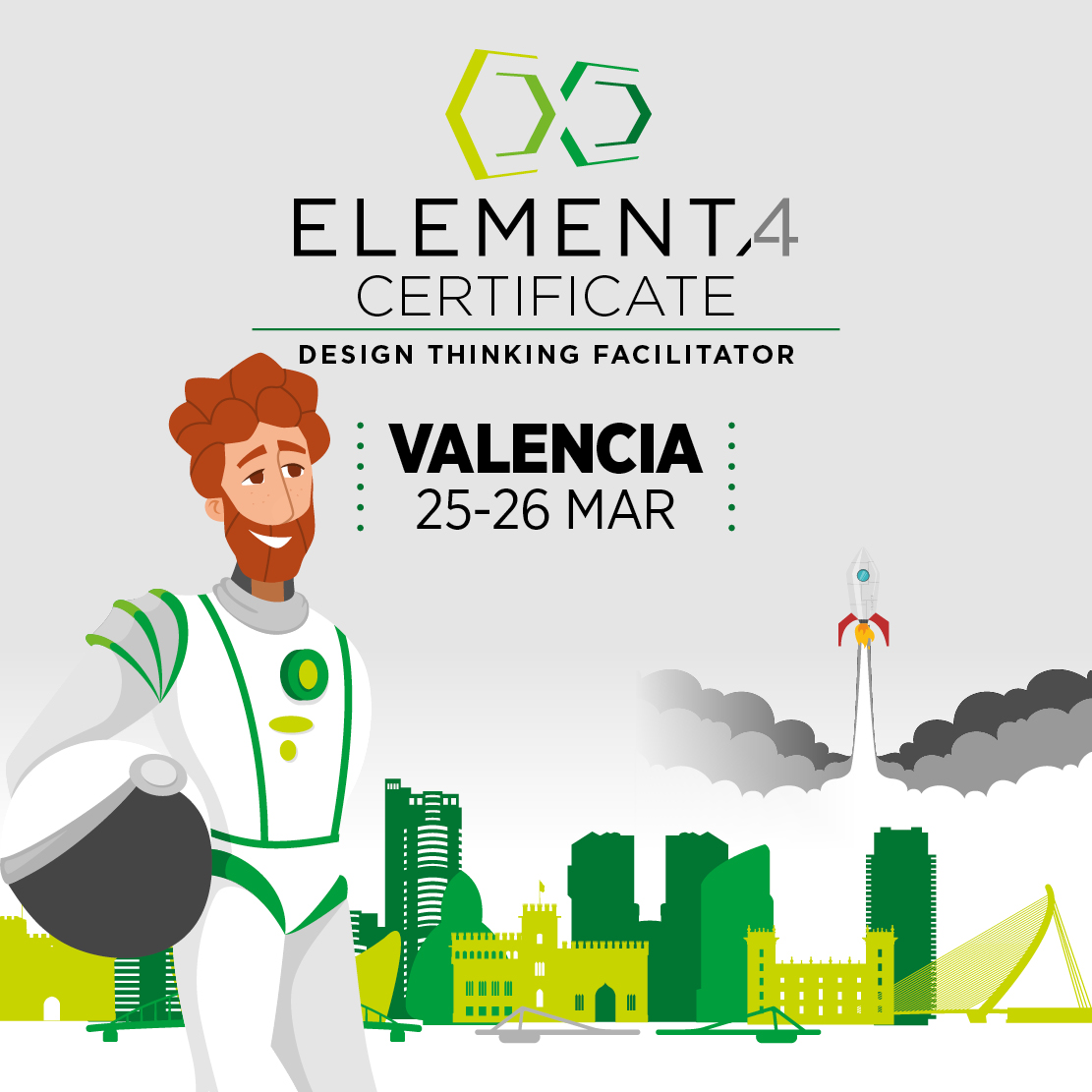 conversaction's tweet photo. Últimas plazas disponibles para la Certificación de Facilitadores en Design Thinking en Valencia. 
Si formas parte de la red de @espaitec tienes un 10% de descuento. Dínoslo en nota al formulario de inscripción:
https://t.co/WNDdeM1yru https://t.co/PcWWJ1xs0r