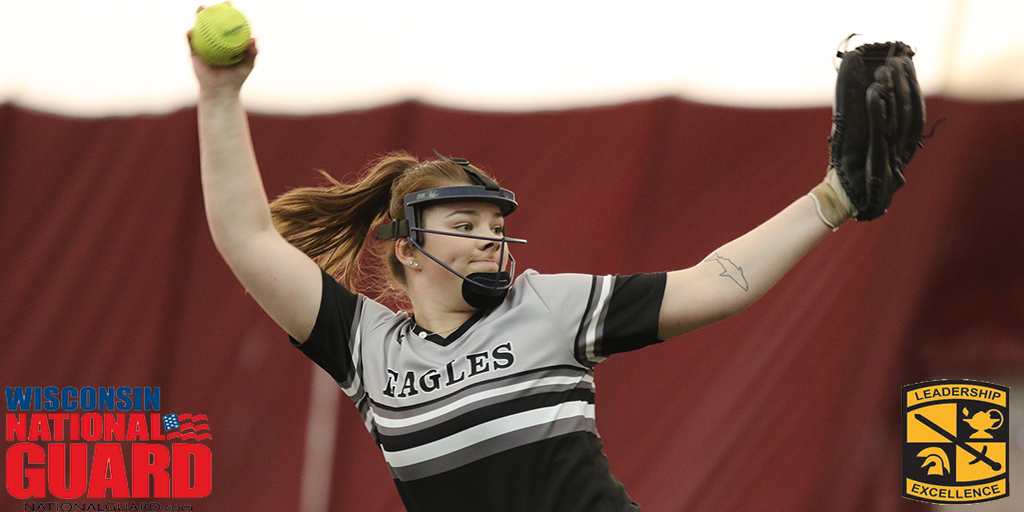 Edgewood Eagles (@edgewoodeagles) on Twitter photo Wisconsin National Guard <a href="/SbEdgewood/">Edgewood University Softball</a> Student-Athlete of the Week: @glawe_analiese!
🦅 Two-hit shutout against Crown on Friday
🦅 1.43 ERA over 14.2 Innings (CG in each start)
🦅 6 Strikeouts Wisconsin National Guard <a href="/SbEdgewood/">Edgewood University Softball</a> Student-Athlete of the Week: @glawe_analiese!
🦅 Two-hit shutout against Crown on Friday
🦅 1.43 ERA over 14.2 Innings (CG in each start)
🦅 6 Strikeouts