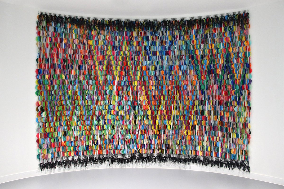 annarayart's tweet image. ‘Loom&apos; by Anna Ray, 2020. Commission for Facebook London Offices.

#fbairprogram @fbairprogram