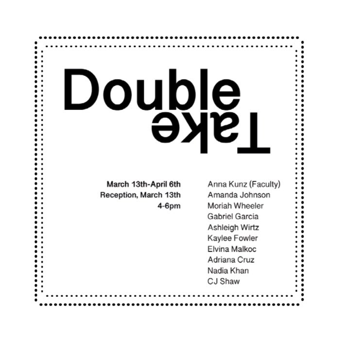 aahcolum's tweet photo. Come check out DoubleTake, an amazing exhibition put on by Josué Esau over at Porous! 

Address:
Porous Gallery
623 S. Wabash Ave., room 411
Chicago, IL, 60605 https://t.co/cjZHPTv4UR