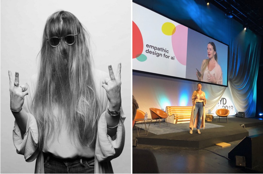 FutureColossal's tweet image. It&apos;s #WomensHistoryMonth!

“I’m impressed by Danielle Krettek, founder of Google Empathy Labs. She introduced the idea of #designfeeling, teaching us about #empathicdesign in the times of #AI.” – Loli Lucaciu, Marketing Strategist

#MondayMotivation #WomenInTech #DesignForGood