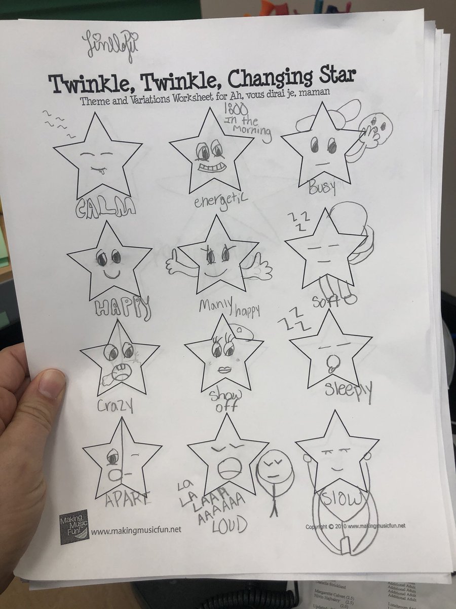 Fifth grade using emojis to describe the different variations they hear. <a href="/MusicBCPS/">BaltimoreCoMusic</a> #miosm <a href="/MrsRitcheyMusic/">Dani Ritchey</a> <a href="/HoneygoElem/">Honeygo Elementary</a>