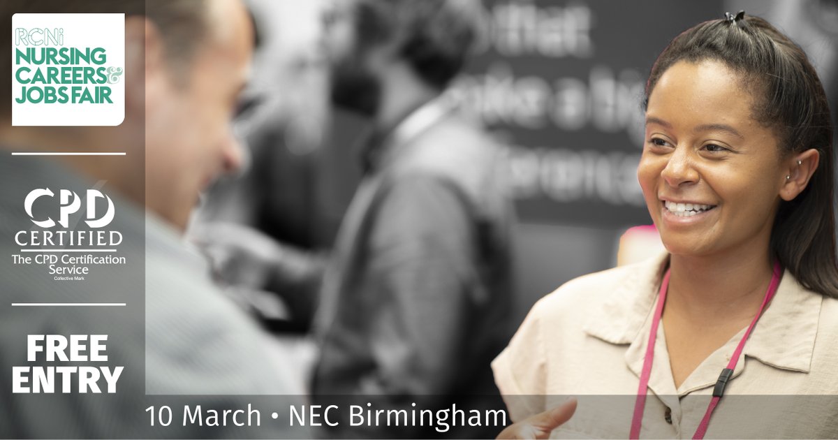 😀👩‍⚕️ We're excited to meet job-seeking nurses tomorrow at the NEC B'ham for the <a href="/NursingJobsFair/">RCNi Nursing Careers and Jobs Fair</a>!

We'll be ready and waiting on Stand 28 to discuss career opportunities within our Trust. Register for free here 👉ow.ly/FTKM50yGQZQ We look forward to seeing you there!