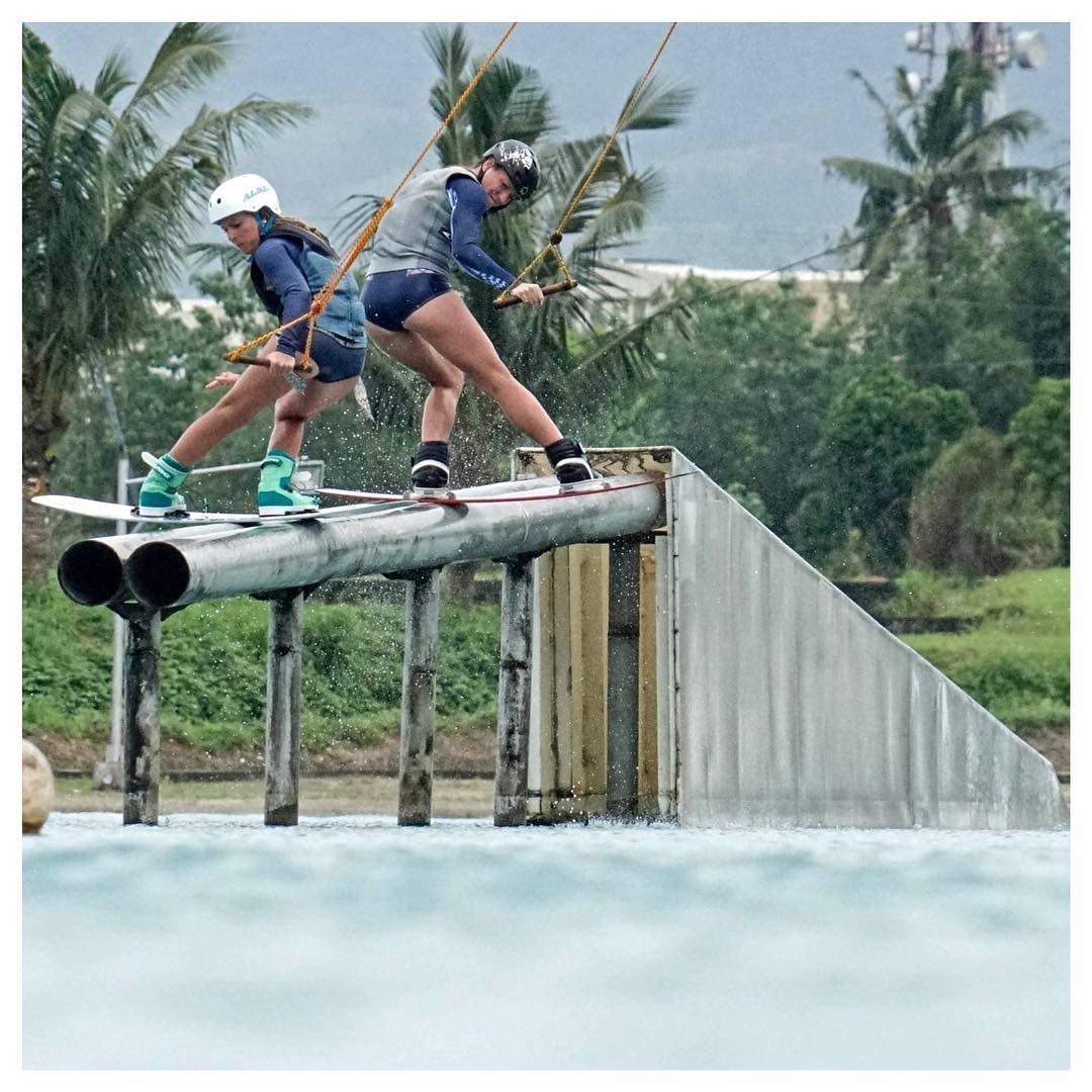 WWakeboarding's tweet image. Who's your Double Trouble friend on board?
#womenwakeboarding #wakeboard #wakegirls #wake