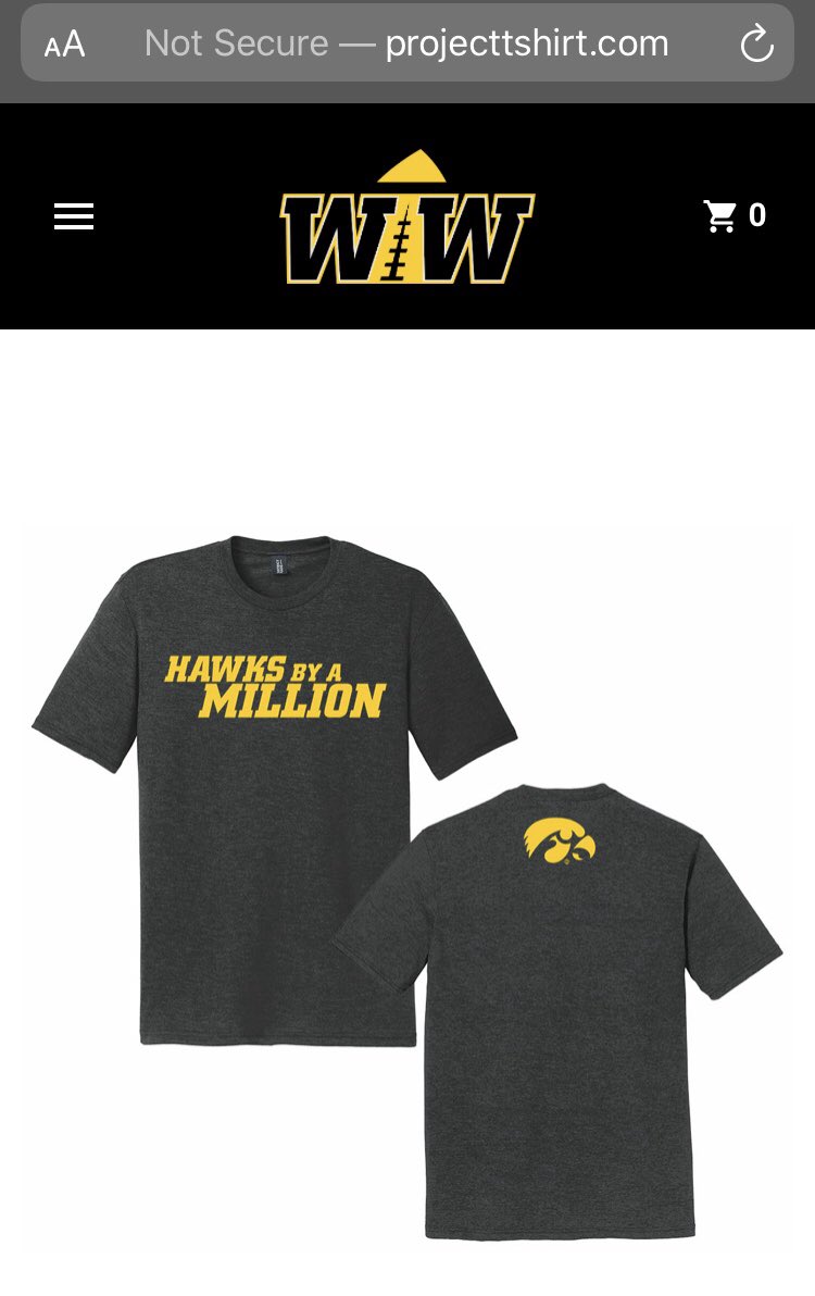 24 hr giveaway. Subscribe to our YouTube channel(link below) and retweet this and you will be entered into random drawing to win a “Hawks By A Million T-shirt”. youtube.com/user/TylerKluv…