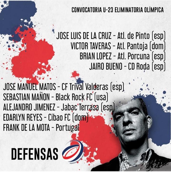 coritotricolor's tweet photo. #Sub23M| Lista de los 22 jugadores convocados por Jacques Passy para jugar en el Preolímpico de CONCACAF 2020 a celebrarse en Guadalajara.

#CoritoTricolor🇩🇴 https://t.co/NjjoNhn2Vq