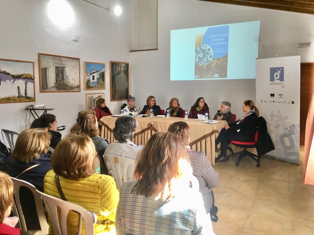CGPuertoMoral's tweet photo. Así fue el #IIIEncuentroMujeresGuadalinfo que se celebró en #Cortelazor el pasado viernes día 6, para celebrar el #diainternacionaldelamujer. Participaron 
@CGPuertoMoral,@GuadaEncinasola,@Guadalinfocsb,
@CGlosmarines,@guadalinfoHS. https://t.co/2nPKCAaNWd