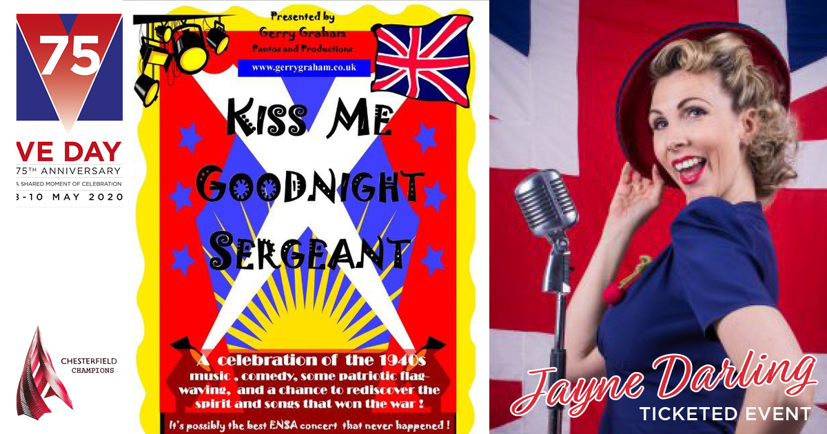 Join us for our 1940's evening!
With the choice of a pie and pea supper and a well stocked bar, make sure you don't miss out!
Dress up, wave your flags and have a good 'ol sing-a-long! 🇬🇧
For tickets please visit: dronfieldartsfestival.co.uk…/an-evening-of-ce…/