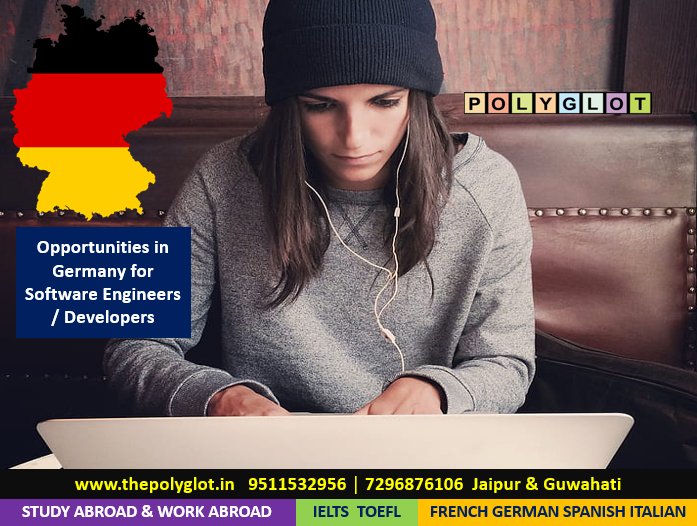 Opportunities In Germany For Software Developers And Software Engineers
#polyglotjobs
#callustoday☎ #german #germany
#learngerman 
#jobsabroad #jobseekervisa #jobseeker #germanyjobseekervisa #gotogermany #softwareengineer #softwaredeveloper #itengineer #polyglotgermanclasses
