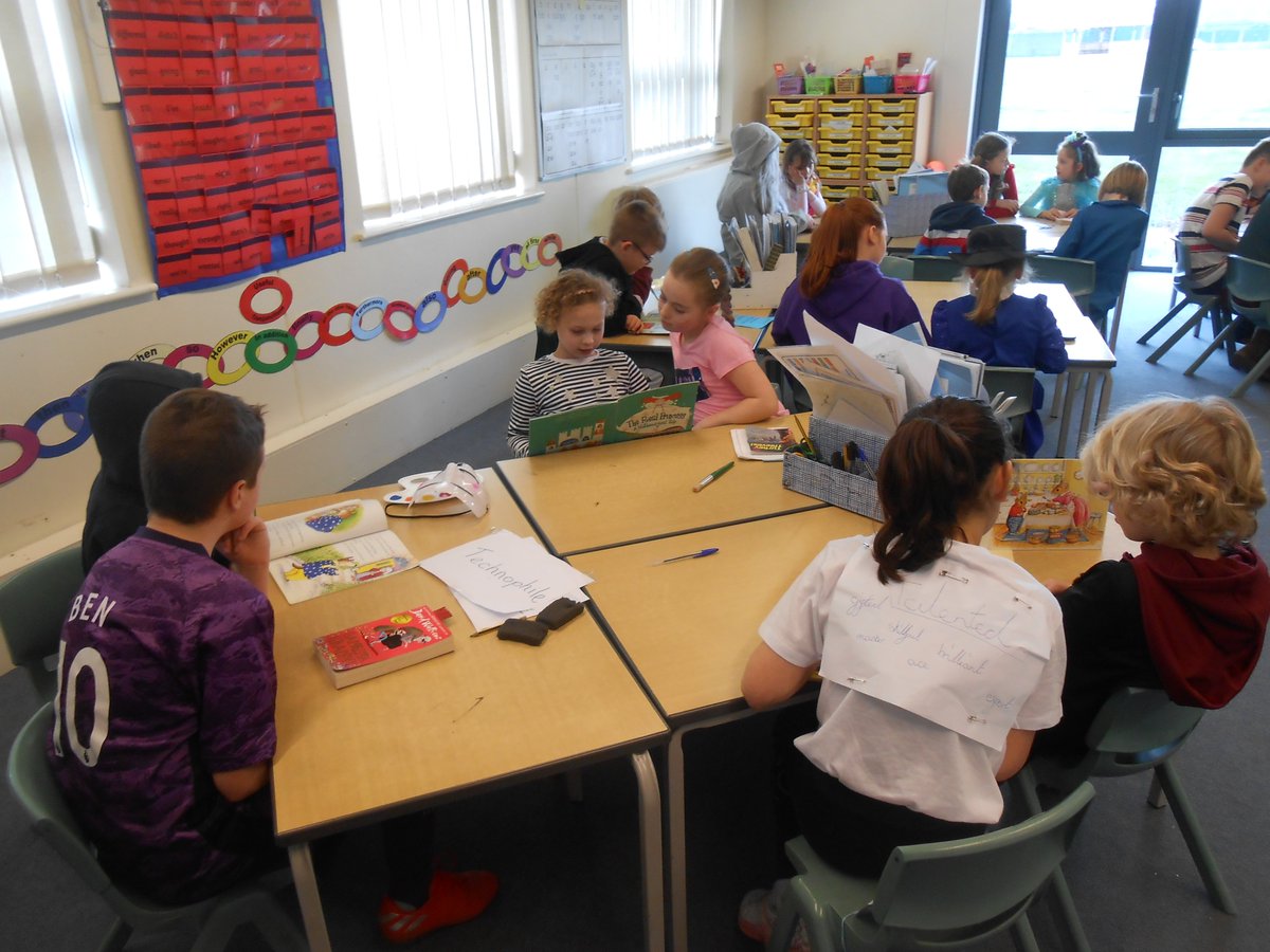 Sandholme30's tweet photo. Last week, we enjoyed World Book Day and sharing a book with the pupils from Hensall. https://t.co/2x5xiDwTb0