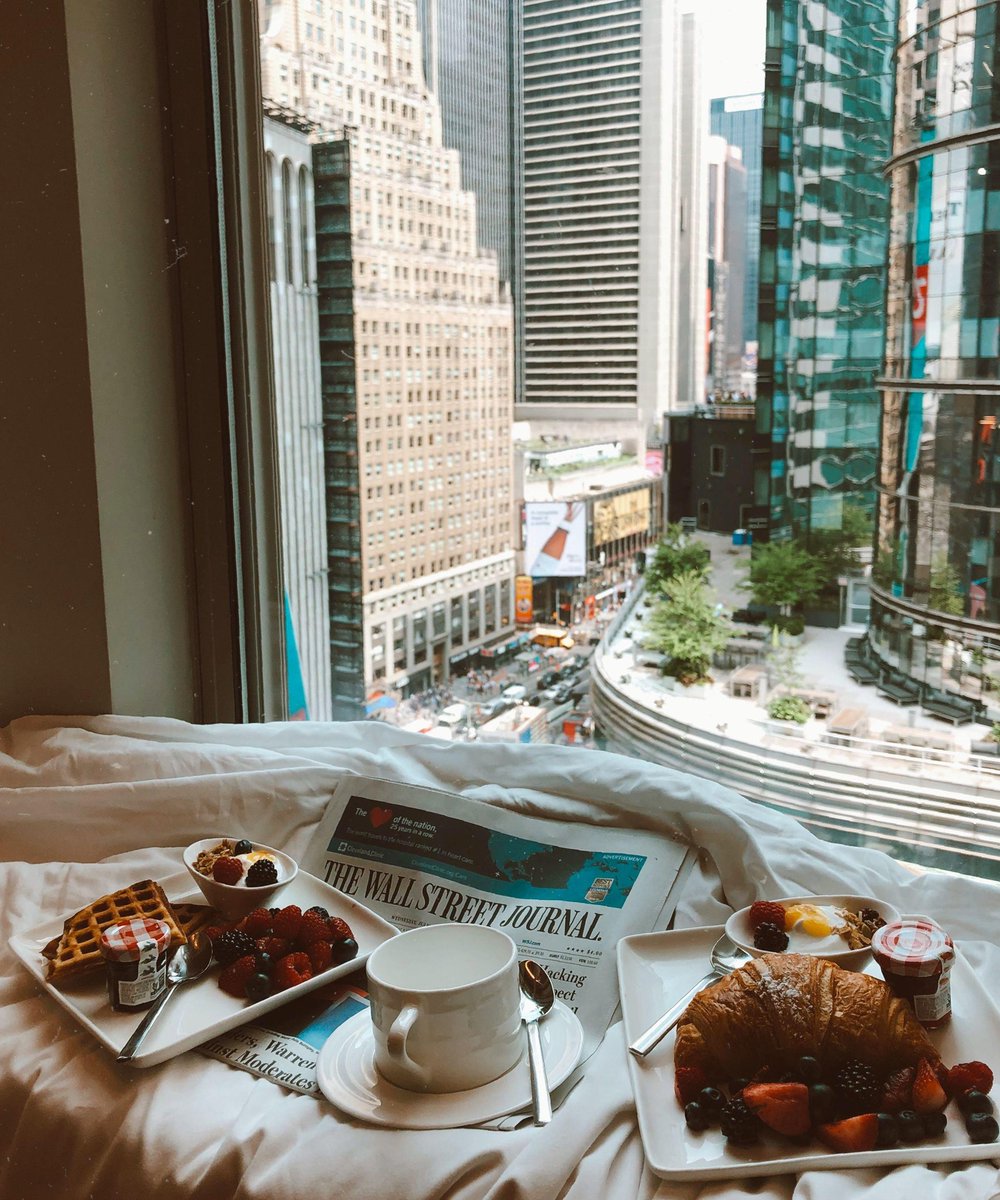 Elegant interiors, award-winning service, and sweeping #TimesSquare views await your arrival. #KnickOfTime