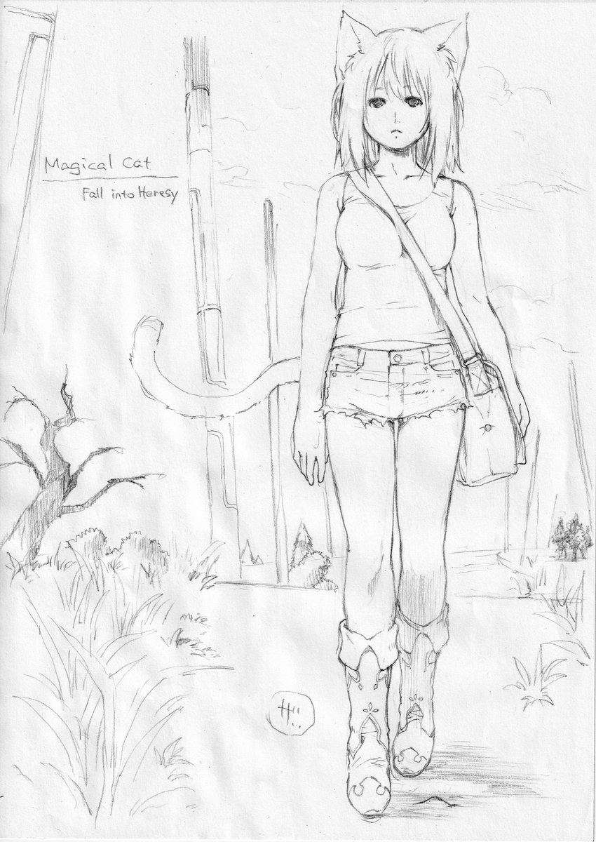 終末猫耳マンガになる予定です😌
Magical Cat - Fall into Heresy ① 