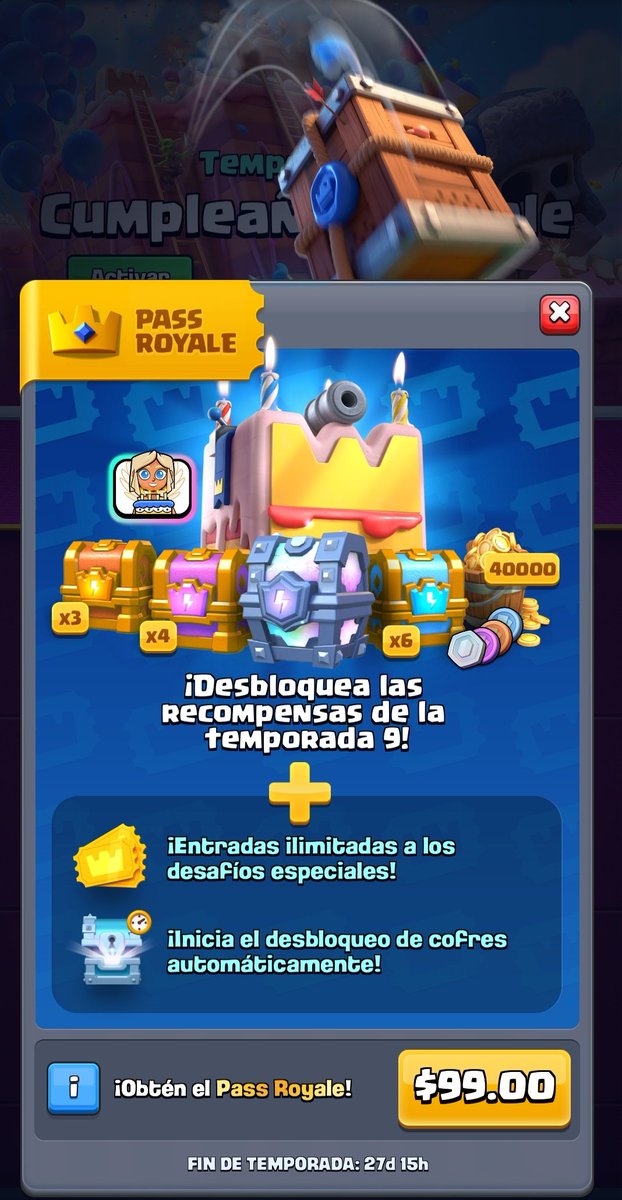 DarkRhaegal's tweet photo. 🎊¡SORTEO DE 2 PASS ROYALE!🎊
🔥 REQUISITOS:
✅ Seguirme: @DarkRhaegal
✅ Suscribete: https://t.co/I4Rs07SZMA
✅ Menciona 2 amigos Clashers
✅ RT 🔄 Y FAV ❤️

🍀 TERMINA VIERNES 13
🍀 PAGÓ VÍA SUPERCELL ID O TARJETA GOOGLE PLAY MX

(SI LLEGAMOS A 1K SUBS SORTEARE MÁS PASS ROYALE) https://t.co/w8wH3Y7WgT