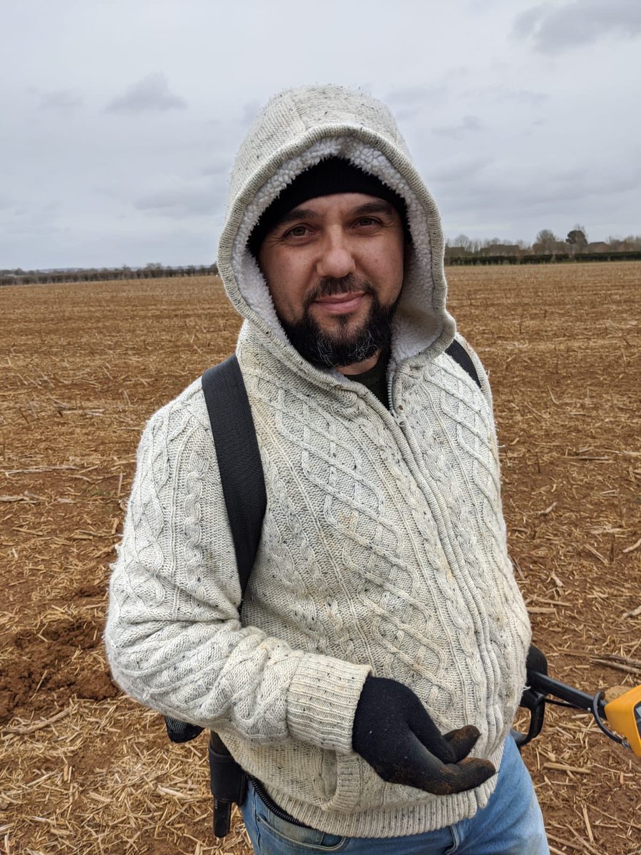 Polite message to this chap (Caught today Metal Detecting) WITHOUT PERMISSION, on one of our landowners farms near Banbury today. After a little bit of quick research it appears it’s not the 1st time this guy has done this and probably won’t be the last. Landowners watch out.