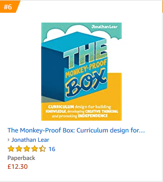 itPressUK's tweet photo. Great to see #MonkeyProofBox by @GuerrillaEd climbing the @AmazonUK charts, hitting No.6 in #CurriculumPlanning! https://t.co/ngQWCkeArm https://t.co/BzUbCIErTh