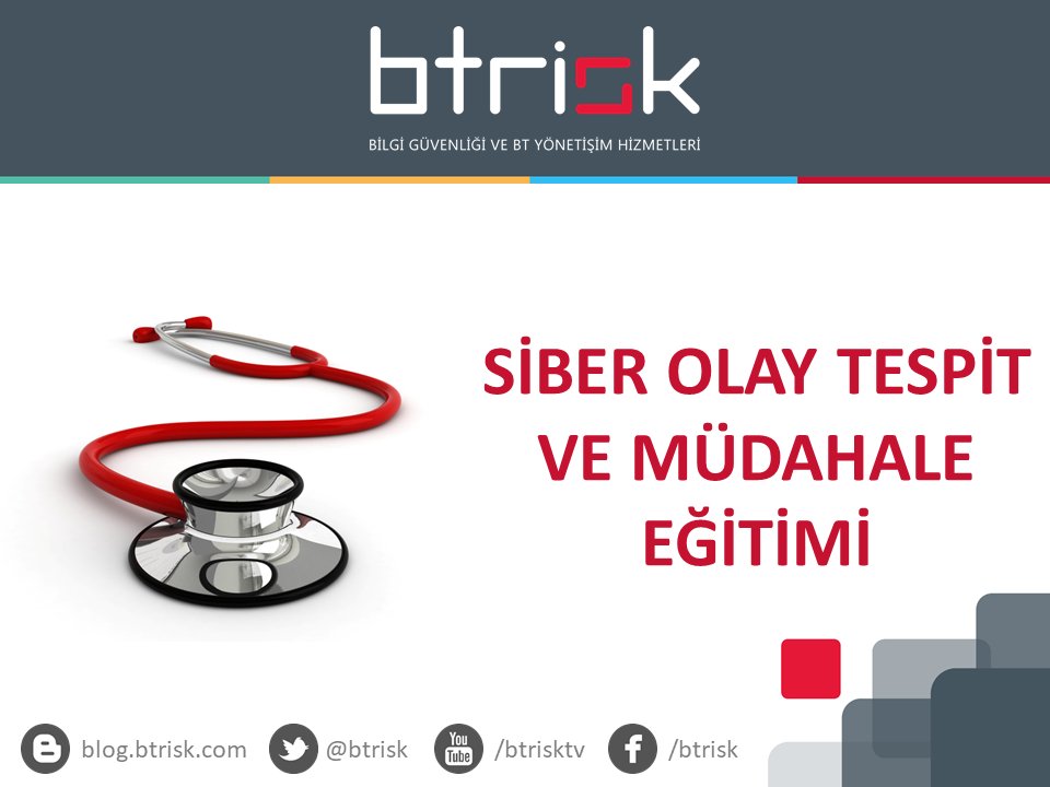 Sızma testi eğitimine nereden başlasam diyen ancak derinlere dalmaktan korkmayanlara 
[BTRisk Uygulamalı Sızma Testi Eğitim Sunumu] #sibergüvenlik
slideshare.net/btrisk/btrisk-…
slideshare.net/btrisk/btrisk-…
slideshare.net/btrisk/btrisk-…