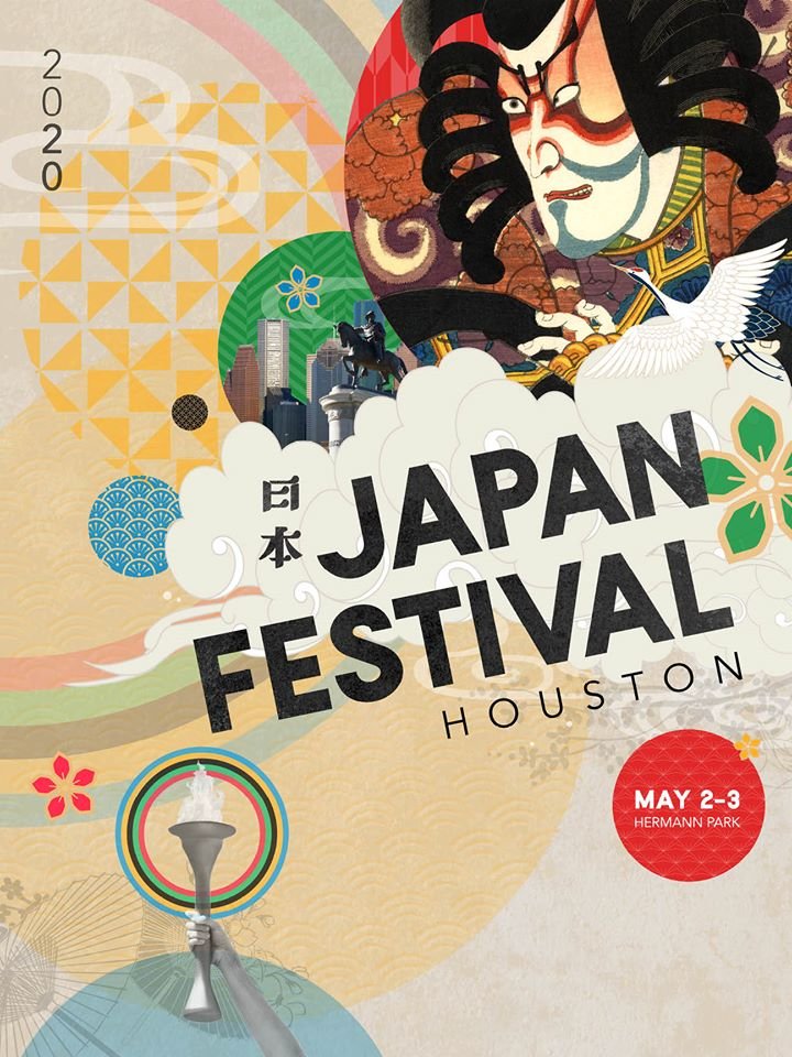 Japan_Fest's tweet photo. With emphasis on the #olympic colors and #traditional Japanese motifs, this poster by DON SUTTAJIT, bridges past and present, capturing the spirit of the Tokyo 2020 theme — #UnityInDiversity.

OMEDETOU to our 1st Annual Japan Festival Houston Poster Contest #GRANDPRIZE #WINNER! https://t.co/MtWP6WVGVA