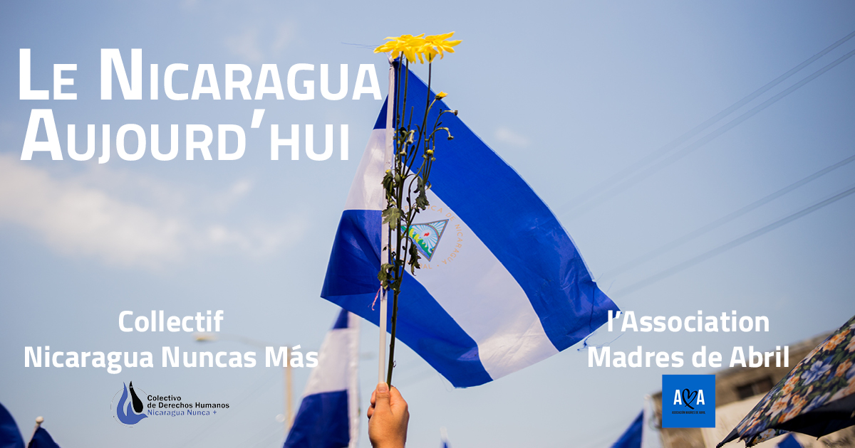 #Nicaragua

Quelle est la situation actuelle ? 
Violation de droits humains, violence, assassinats de paysans et de jeunes étudiants...vendredi 13 mars, 19h au <a href="/ccfd_tsolidaire/">CCFD-Terre Solidaire</a>, <a href="/ColectivoNunca/">Colectivo Nicaragua Nunca Más</a> et <a href="/MadresDeAbril/">Asociación Madres De Abril (AMA)</a> viennent nous raconter.