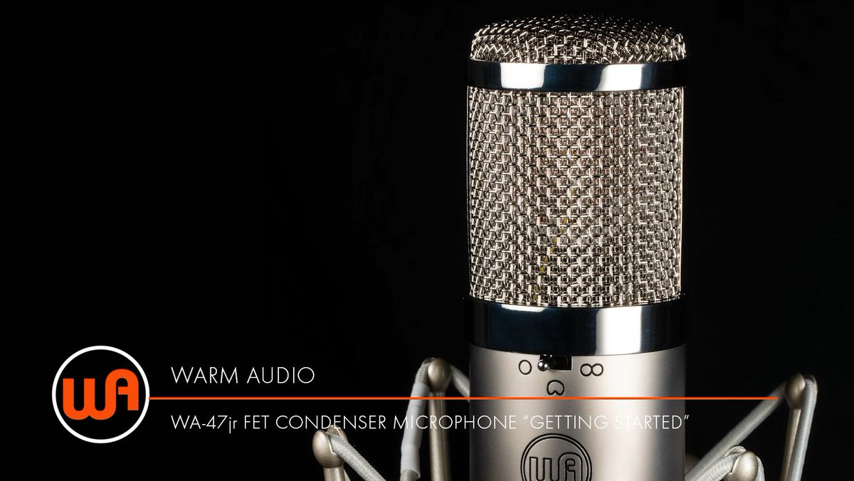 WarmAudio's tweet photo. WA-47jr FET Condenser Microphone by Warm Audio. MSRP $ 299 USD | 349 € INC VAT.
Watch video here: https://t.co/vgEjVmOIjP
WA-47jr FET Condenser Microphone
https://t.co/14dp3hsc4c
Come visit us at https://t.co/2aSd1D62Gw
#warmaudio #teamwarm #wa47jr #condensermicrophone https://t.co/Z4vbX8CxlB