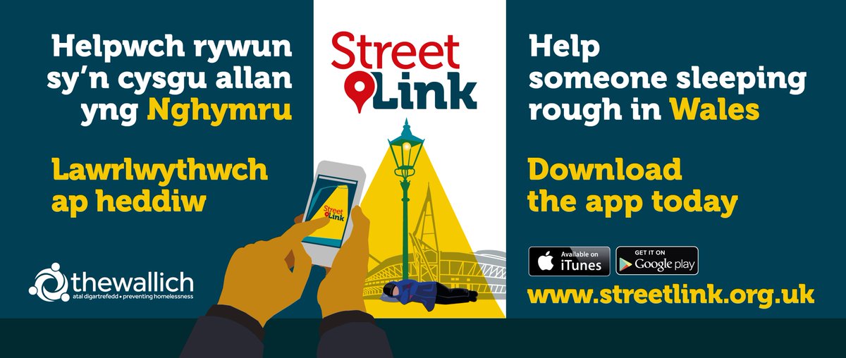 TheWallich's tweet photo. Are you concerned about someone sleeping rough on the streets of Wales? 🏴󠁧󠁢󠁷󠁬󠁳󠁿

You can help by contacting @Tell_StreetLink

Visit the website or download the app: https://t.co/htbpKylygN

#MakingHomelessnessHistory https://t.co/iHQN7l50hw