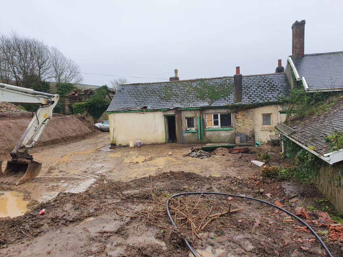 Great to see Works progressing on this North Devon ‘heavy refurbishment’ project despite the weather! Charterbank provided a non status loan facility to fund the purchase and building works. #developmentfinance funded by ⁦<a href="/charterbanklend/">Charterbank Capital</a>⁩