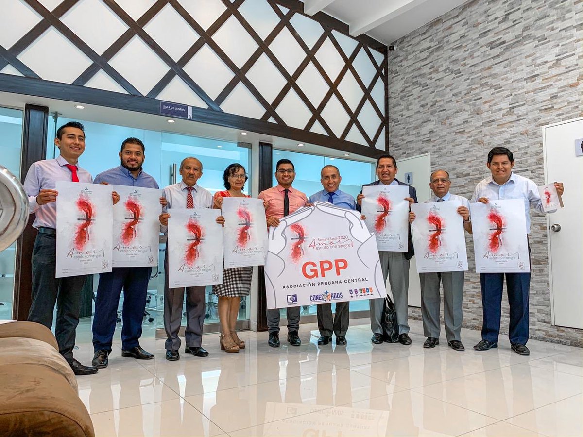 Con el compromiso de tener la mejor #SemanaSanta2020 de la historia, nuestro desafío es que cada miembro este involucrado en la misión #APC #AmorEscritoConSangre